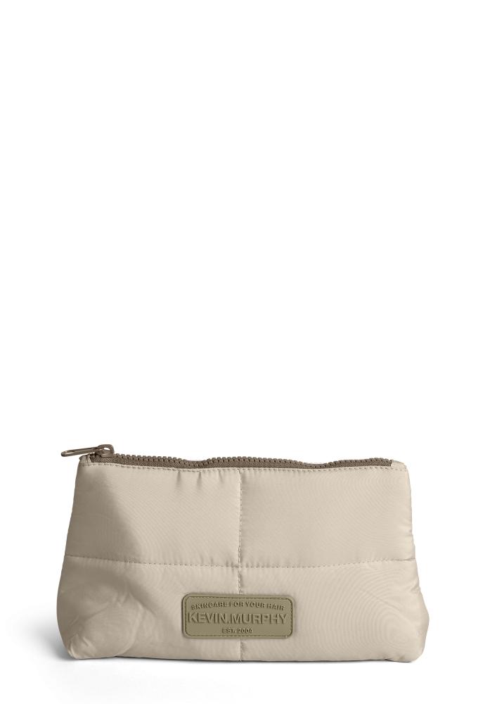 QUILTED MAKEUP POUCH